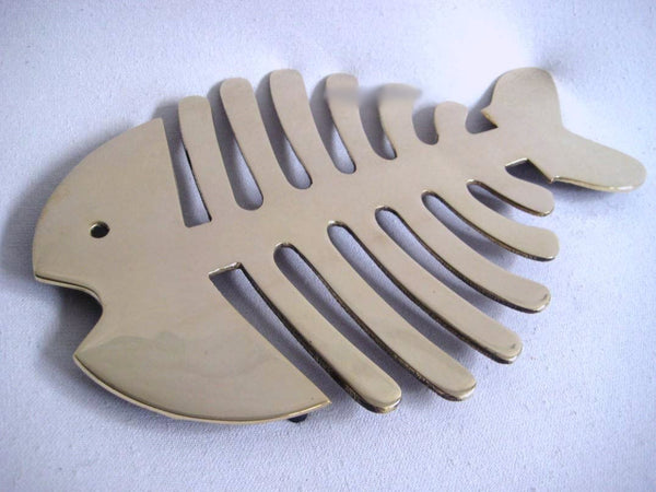 Bonefish- Posavasos de latón macizo. marítimo 