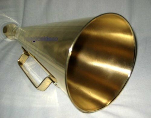 Bolso susurro grande de latón - 34 cm