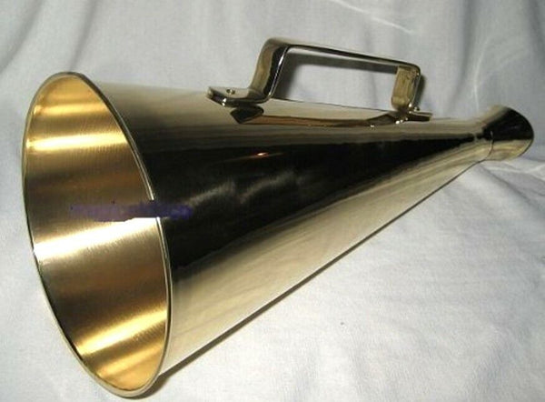 Bolso susurro grande de latón - 34 cm