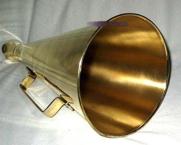 Bolso susurro grande de latón - 34 cm