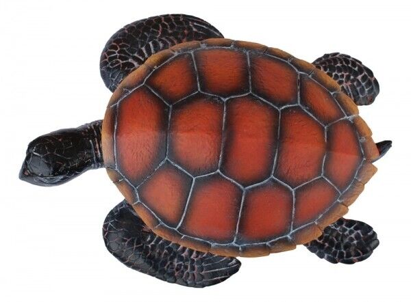 Figura decorativa- Tortuga, tortuga de 27 cm de largo 