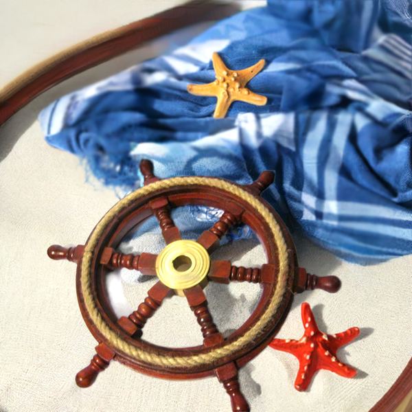 Volante de 30 cm con buje de latón macizo - TOP 