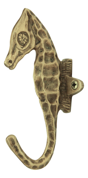 Perchero Ancla - gancho de pared - Latón, Niquelado 