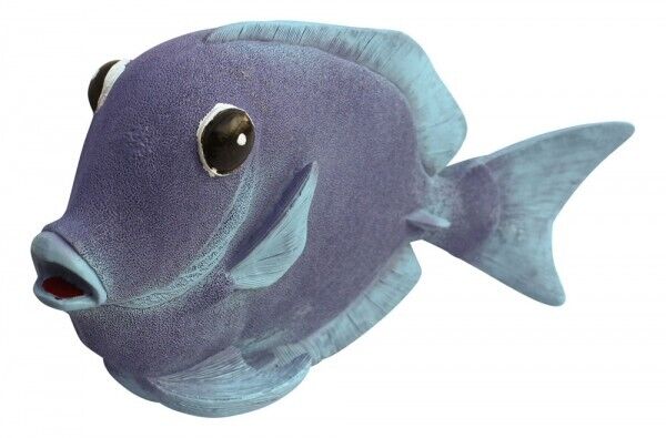 Decoración de pared - figura decorativa marítima - pez en relieve 25 cm 