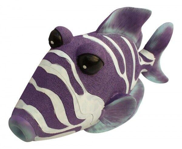 Decoración de pared - figura decorativa marítima - relieve de pez 