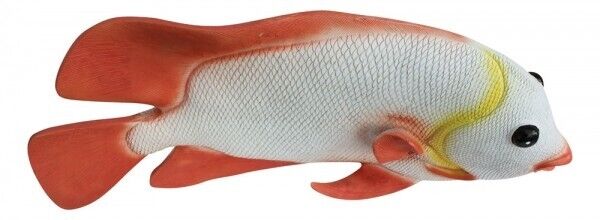 Figura pez de resina, pintada 44 cm - pez 