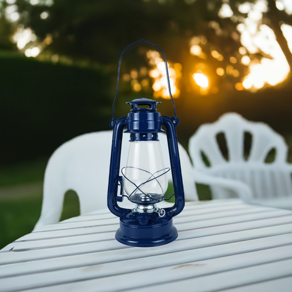 Linterna de tormenta petróleo, metal 31 cm