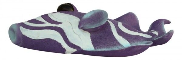 Decoración de pared - figura decorativa marítima - relieve de pez 