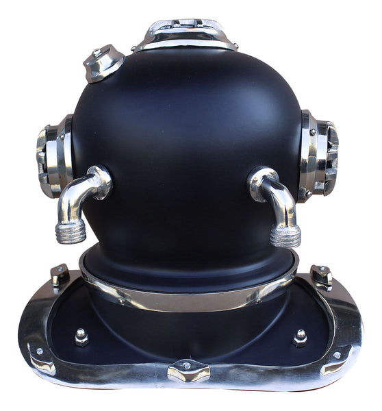 Campana de buceo maciza de cobre y latón - marinera - náutica - decoración marítima