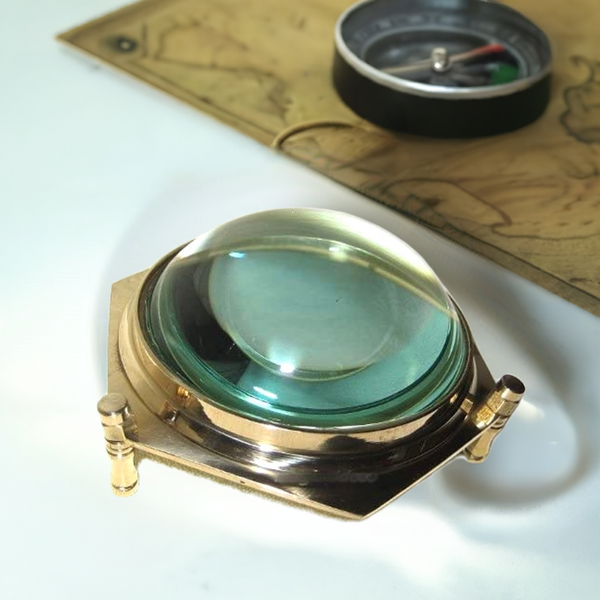 Exclusive Lupe- Kartenglas- Kartenlupe - maritime-deco