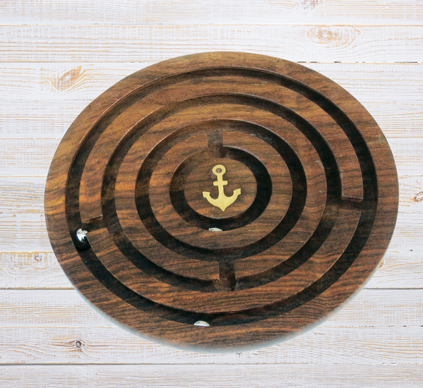 Juego de paciencia - juego de laberinto de madera 12,5 cm 