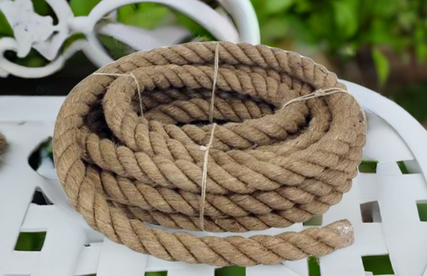 Cuerda estirada - cuerda - longitud 10 m - natural 