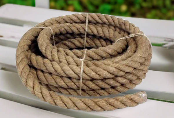 Cuerda estirada - cuerda - longitud 10 m - natural 