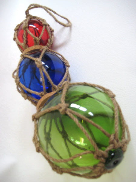 3 bolas de pesca en el diámetro de la red. 7,5-12,5 cm - Largo 36 cm 