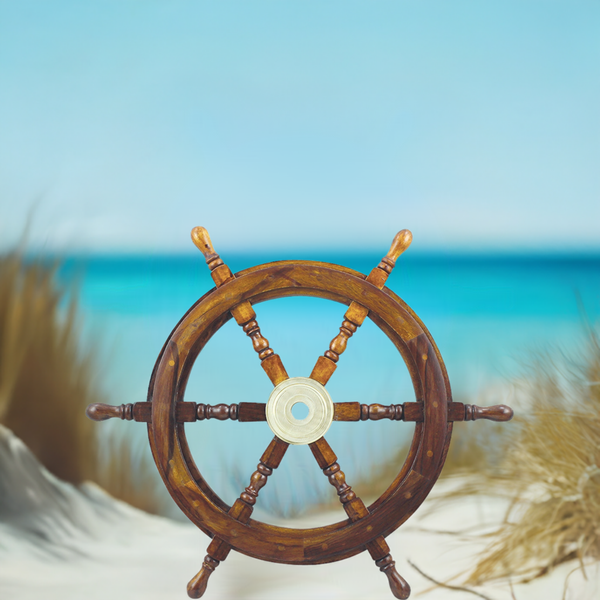 Volante XL de madera y buje de latón macizo: pequeños errores 