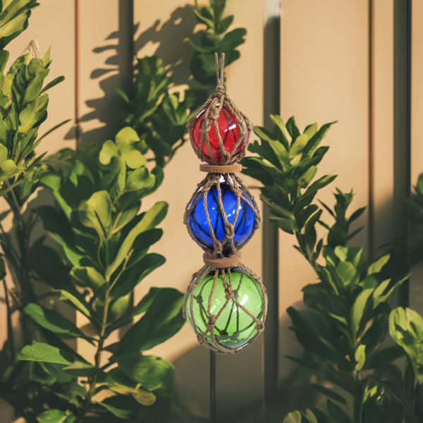 3 bolas de pesca en el diámetro de la red. 7,5-12,5 cm - Largo 36 cm 