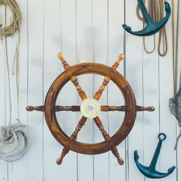 Enorme volante de madera y buje de latón macizo: pequeños errores 