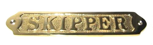 4X letreros de puerta de latón macizo: Capitán, Patrón, Cabina y Baños 