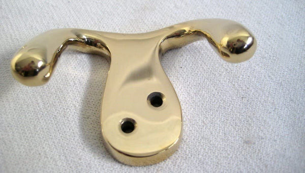 Massiver Doppelhaken- Wandhaken- Kleiderhaken- Garderobe