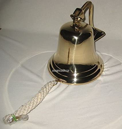 Set de regalo compuesto por yate de vela, campana de barco grande + red de pesca marrón XL de 3,4 m 