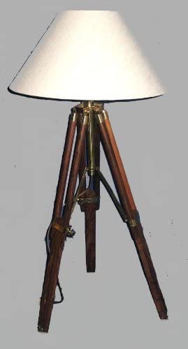 Maritime Stehlampe mit Stativfuß- Höhe bis 186 cm