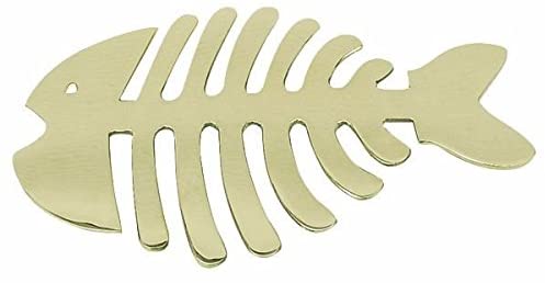 Posavasos macizo de latón - marítimo 