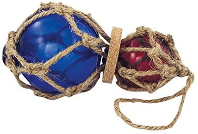 2 bolas de pesca en el diámetro de la red. 7,5-5 cm - Largo 15/25 cm 