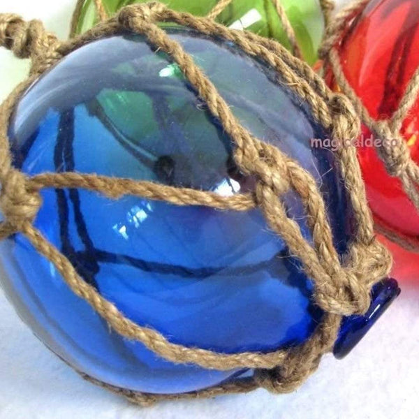 XL- Große Fischerkugel im Netz- 30 cm