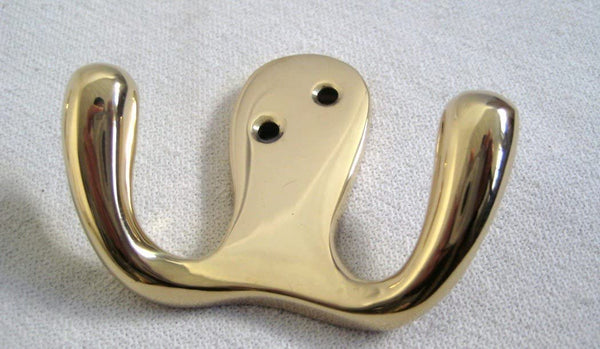 Massiver Doppelhaken- Wandhaken- Kleiderhaken- Garderobe