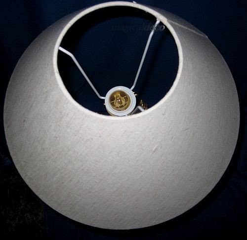 Stativlampe- Stehlampe- Tripod- Dreibeinlampe- Retro Klassiker aus Holz und Messing, Stoffschirm