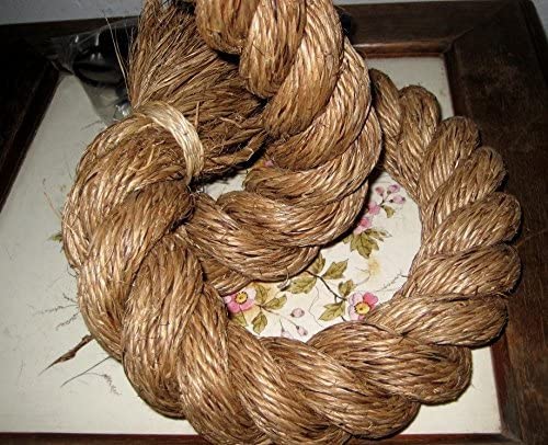 Lámpara de pie marítima - lámpara de mesa - 70 cm - cáñamo retorcido (robusto) y pantalla de tela 