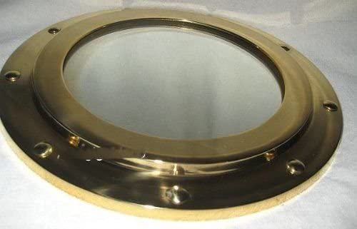 Spiegel-Bullauge-23-cm-Steuerrad 45 cm+Große Knotentafel-englisch - maritime-deco