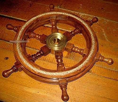 Schlüsselkasten/Steuerrad Tau/Große Knotentafel -Knotenbezeichnung - englisch - maritime-deco