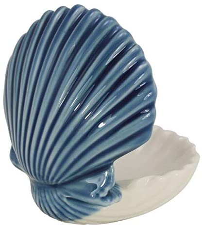 Muschel- glasiert- Maritime Deko- auch Seifenschale - maritime-deco