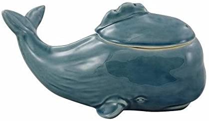 Dose in Walform- glasiert- Maritime Deko- Figur - maritime-deco