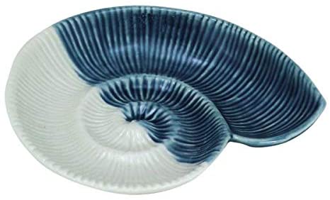 2 Stück- Kleine Schale- glasiert- maritim- Muschelschnecke - maritime-deco