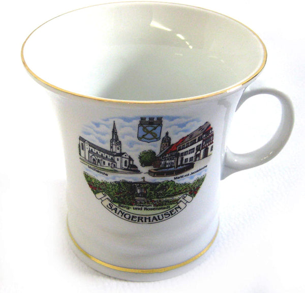 Taza de porcelana, cafetera, taza - Sangerhausen-Rosenstadt 