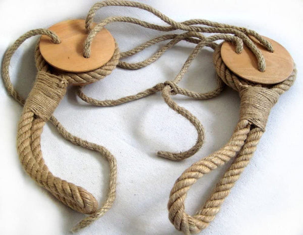 Dispositivos tensores de cuerda trenzada de 90 cm de longitud 