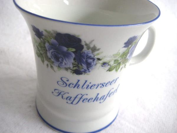 Porzellan- Tasse, Kaffeepott, Haferl- Schliersee