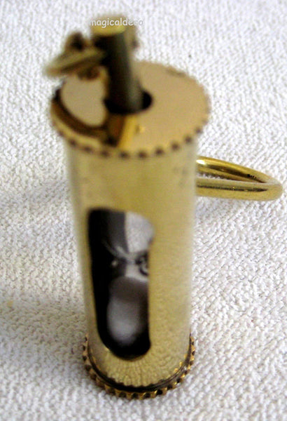 Schlüsselanhänger Sanduhr aus Messing