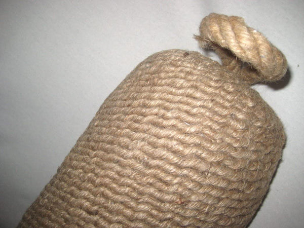 Bautismo de cuerda trenzada también tope de puerta, pesado 