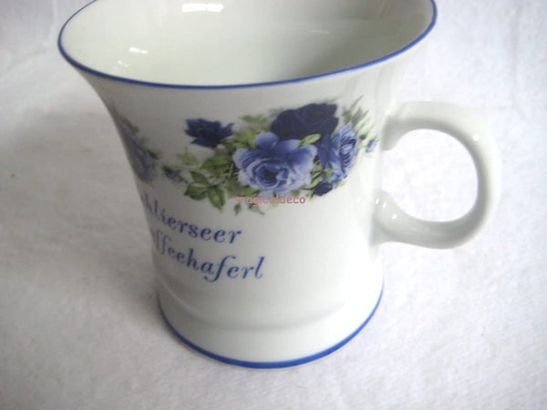 Porzellan- Tasse, Kaffeepott, Haferl- Schliersee