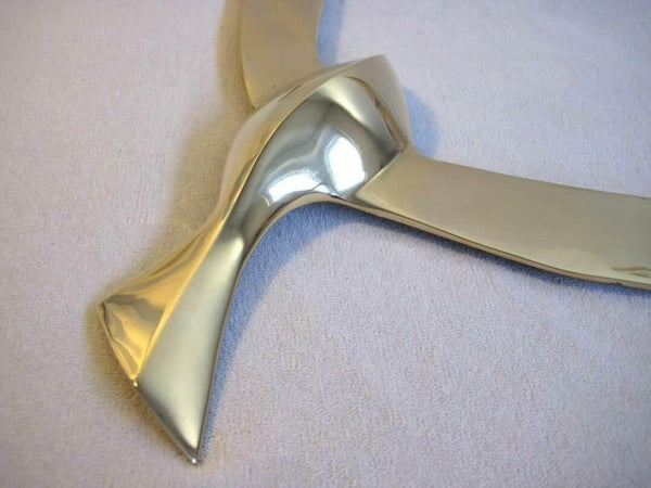 Große Möwe- Wanddeko mit Aufhängeringen- aus Messing - Maritime deko - maritime-deco