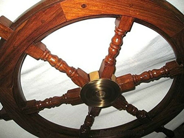 3er Set- Schlüsselkasten/Steuerrad 30 cm/ Knotentafel -Knoten - englisch - maritime-deco