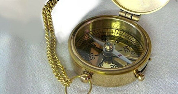 Schiffsglocke, Rettungsring 20 cm, Steuerrad 45 cm, Schiffsglocke 10 cm, Kompass - maritime-deco