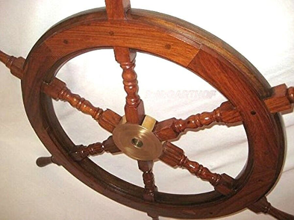 3er Set- Schlüsselkasten/Steuerrad 30 cm/ Knotentafel -Knoten - englisch - maritime-deco
