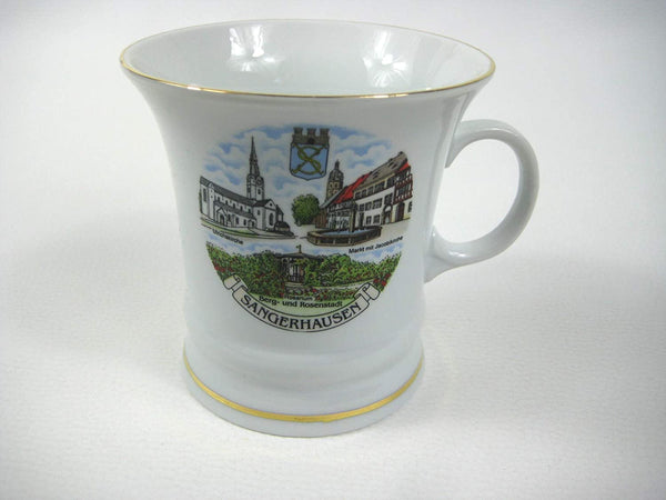 Taza de porcelana, cafetera, taza - Sangerhausen-Rosenstadt 