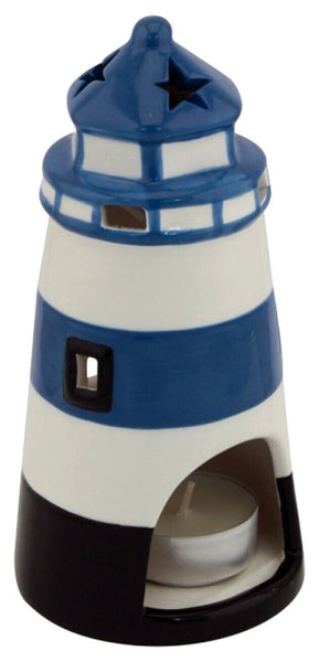 Portavelas en forma de faro 12,5 cm 