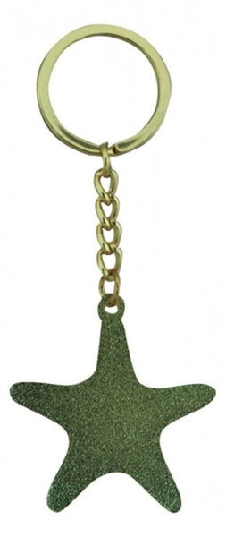 2X Octobus, llavero/anillo de estrella de mar - marítimo - zinc esmaltado 