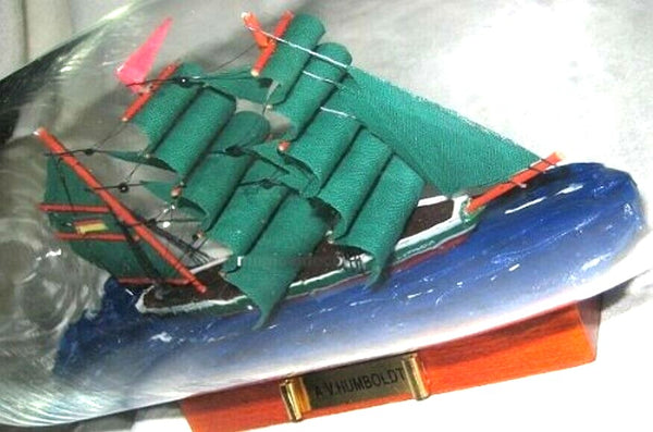 Barco en botella - barco en botella - barco en botella - Alexander von Humboldt - L 29 cm